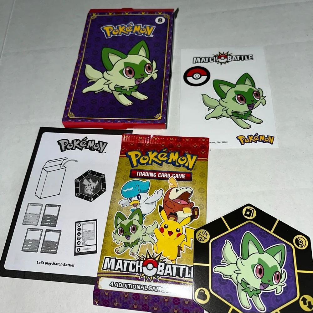 2023 McDonald’s Pokémon Happy Meal Toys Sealed Cards‎ #4 & #8